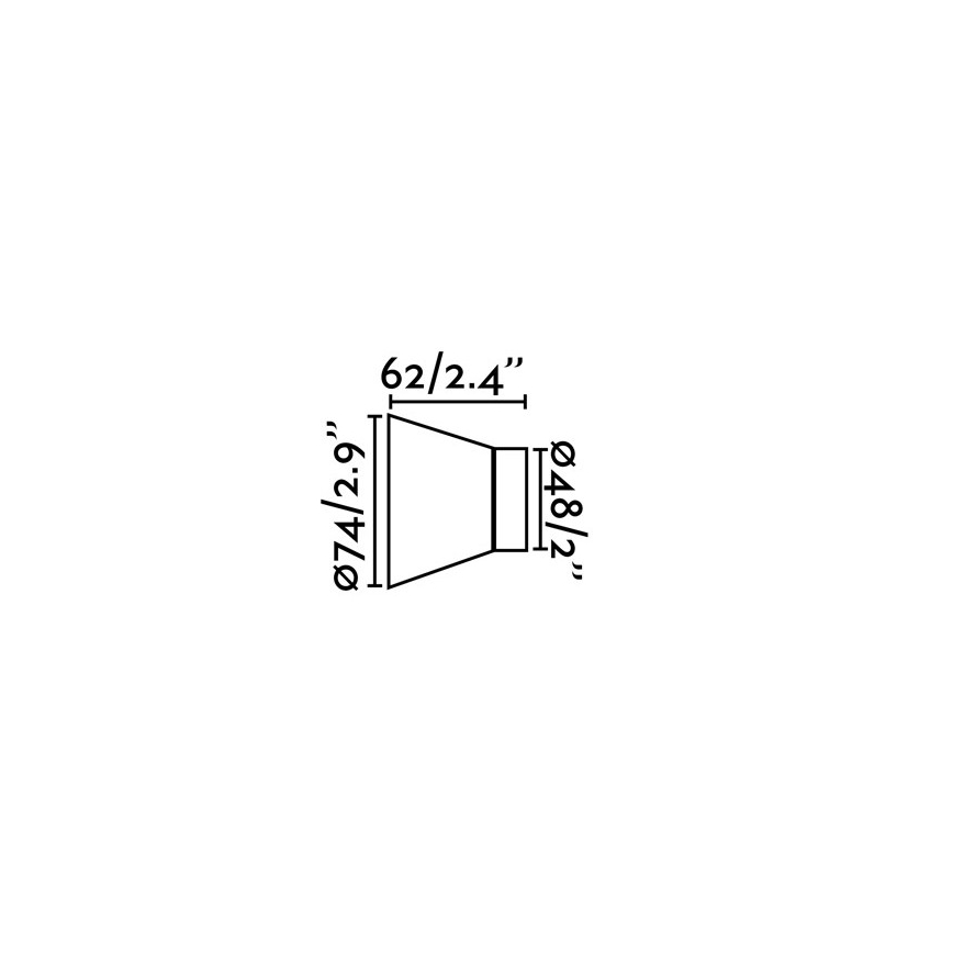 Faro 62300 - Zidna lampa KERA 1xE27/15W/230V