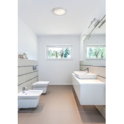 FARO 62980 - Plafonjera za kupatilo LOGOS-1 1xE27/20W/230V IP44