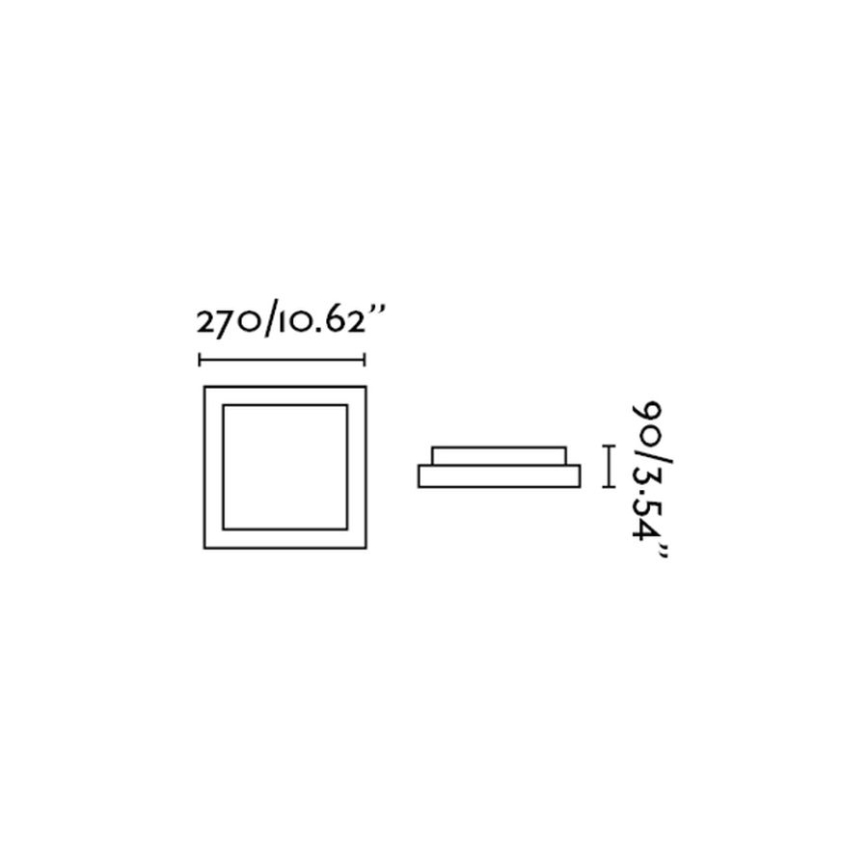 FARO 62983 - Plafonjera za kupatilo TOLA 1 1xE27/20W/230V IP44