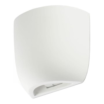 FARO 63428 - Zidna svetiljka KAPPU 1xE14/7W/230V 15,8x15 cm bela