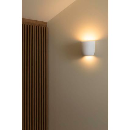 FARO 63428 - Zidna svetiljka KAPPU 1xE14/7W/230V 15,8x15 cm bela