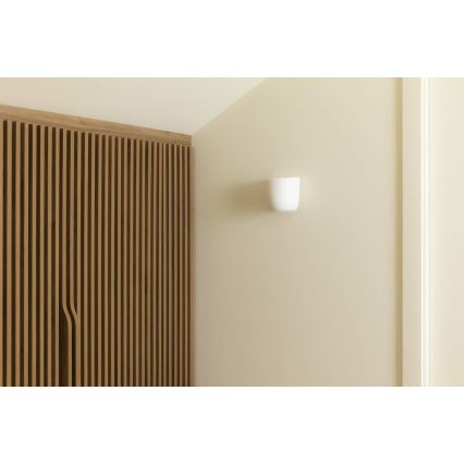 FARO 63428 - Zidna svetiljka KAPPU 1xE14/7W/230V 15,8x15 cm bela