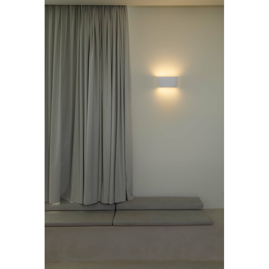 FARO 63430 - Zidna svetiljka KAPPU 2xE14/7W/230V 16,8x30 cm bela