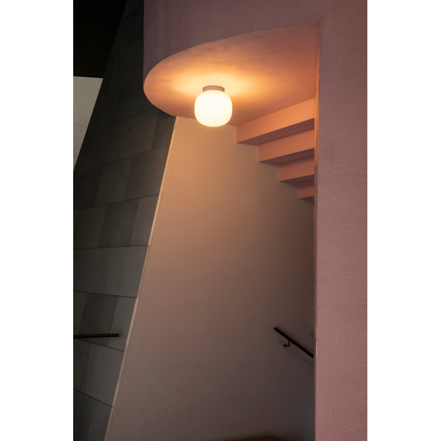 FARO 68610 - Plafonjera AMELIA 1xE27/15W/230V IP44 bela
