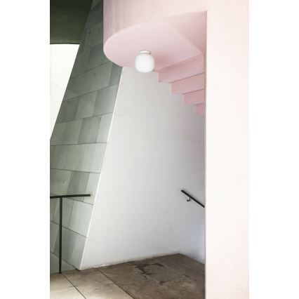 FARO 68610 - Plafonjera AMELIA 1xE27/15W/230V IP44 bela