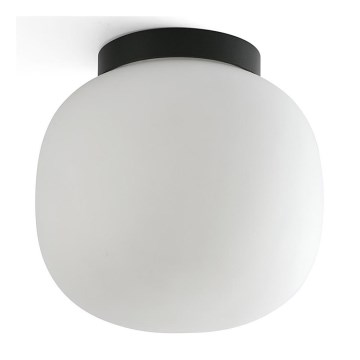 FARO 68611 - Plafonjera AMELIA 1xE27/15W/230V IP44 bela/crno