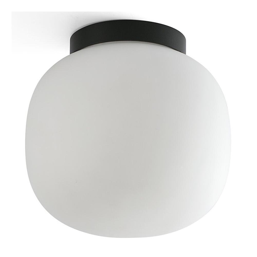 FARO 68611 - Plafonjera AMELIA 1xE27/15W/230V IP44 bela/crno