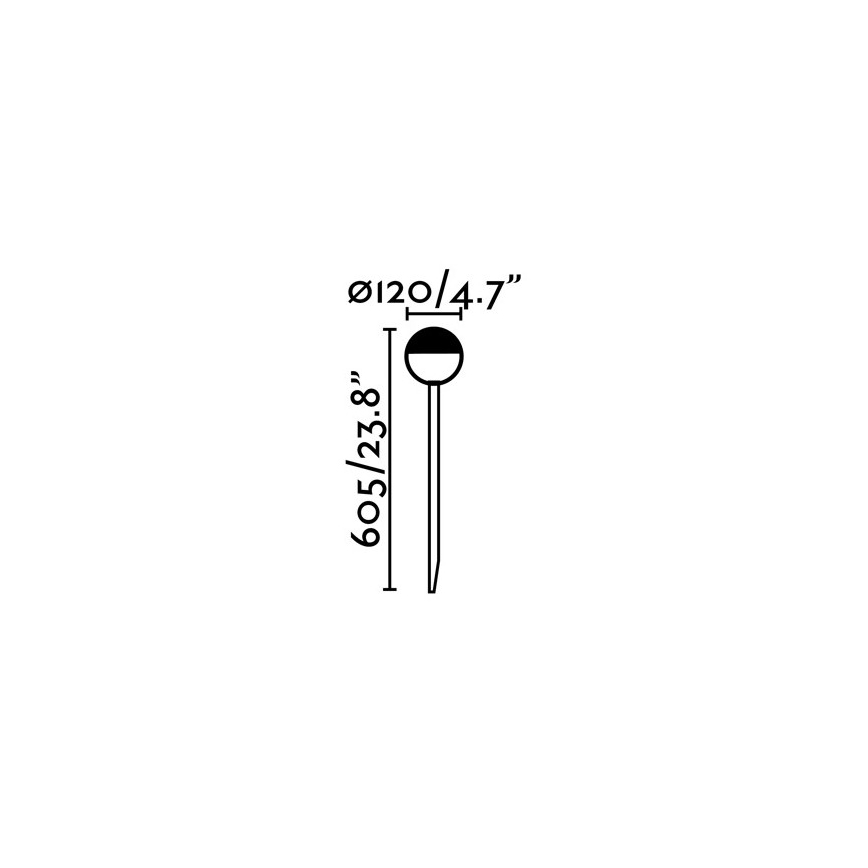 FARO 70245 - LED Vanjska lampa PICCOLA LED/8W/230V IP65