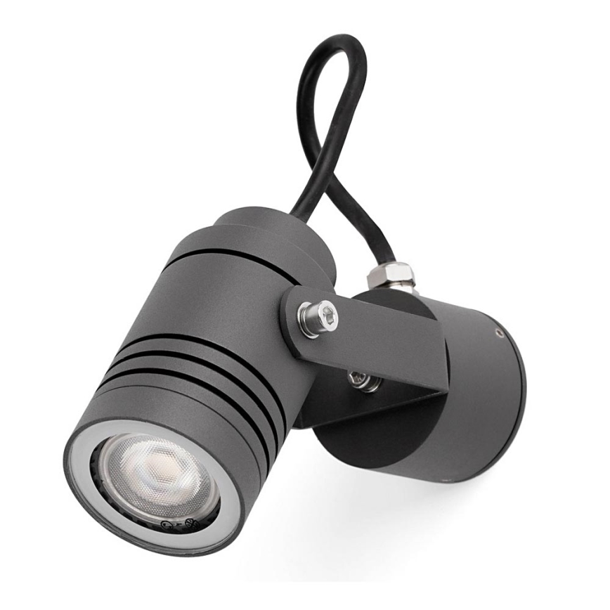FARO 70260 - Spoljašnja zidna lampa LIT 1xGU10/8W/230V IP54