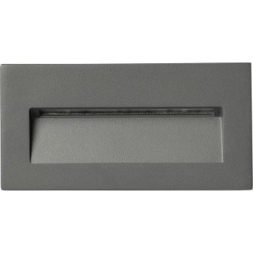 FARO 70289 - LED Ugrađeno svetlo MANI LED/5W/230V 2200/2700/3200/4000K IK07 IP65 sivo