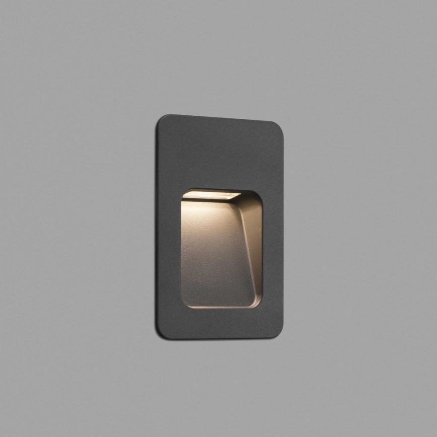 FARO 70399 - LED Spoljna zidna lampa NASE-2 LED LED/3W/230V IP44