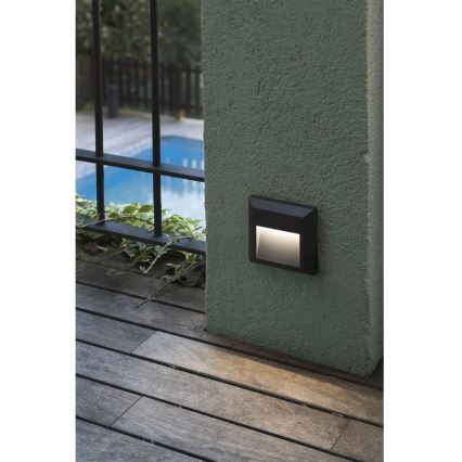 FARO 70655 - LED Spoljna zidna lampa GRANT-C LED/1W/230V IP65