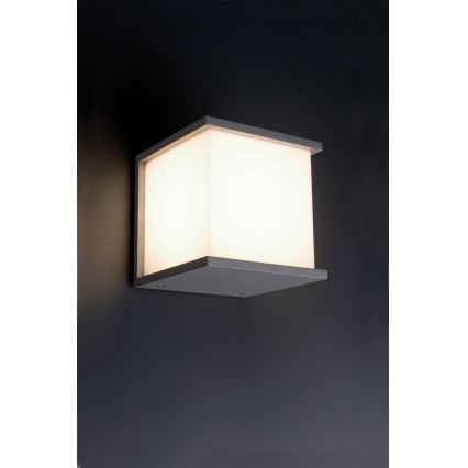 FARO 70689 - Spoljašnja zidna lampa KUBICK 1xE27/60W/100-240V IP44