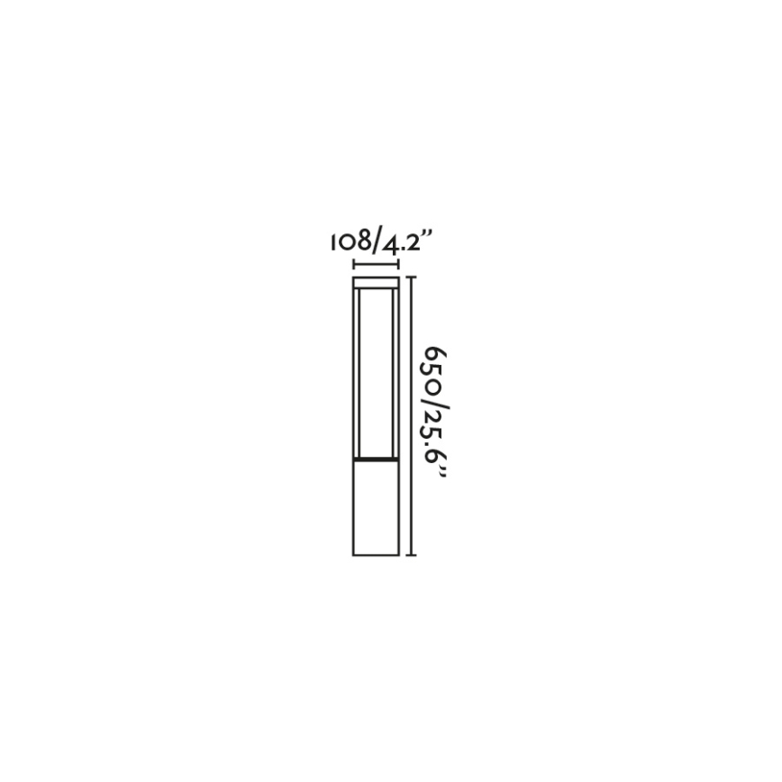 FARO 70842 - LED Spoljna lampa AGRA LED/9W/230V IP55 antracit