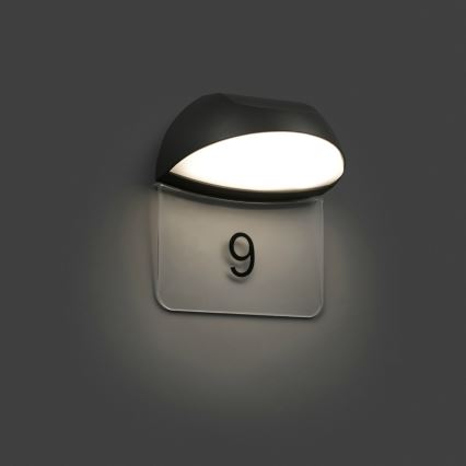 FARO 71197 - LED Spoljna zidna lampa NUM 1xLED/7W/230V IP54