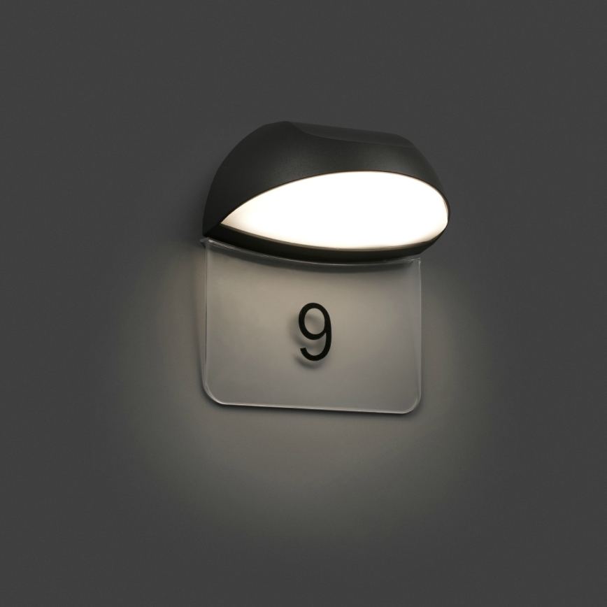 FARO 71197 - LED Spoljna zidna lampa NUM 1xLED/7W/230V IP54