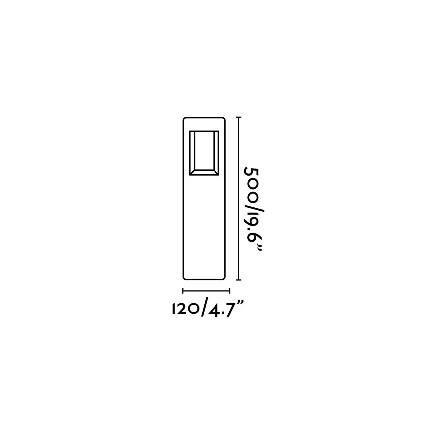 FARO 71199 - LED Spoljna lampa NAYA LED/8W/230V IP54