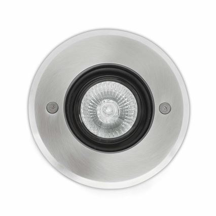 FARO 71489N - Spoljašnja rasveta za kućni prilaz TECNO-6  1xGU10/50W/230V IK08 IP67