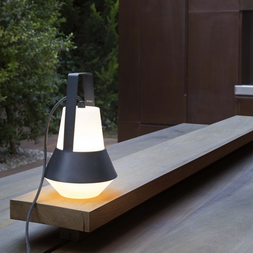 FARO 71562 - Spoljašnja viseća lampa CAT 1xE27/20W/230V IP54