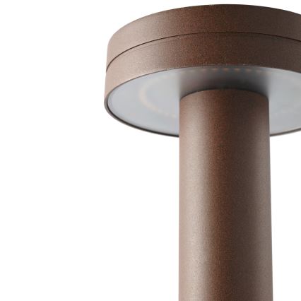 FARO 71949 - LED Spoljna lampa ESPOT LED/9W/230V 2200/2700/3200/4000K IK07 IP65 60 cm braon