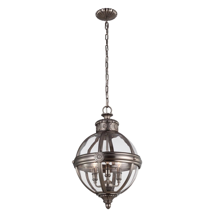 Feiss - Luster na lancu ADAMS 3xE14/60W/230V bronzana