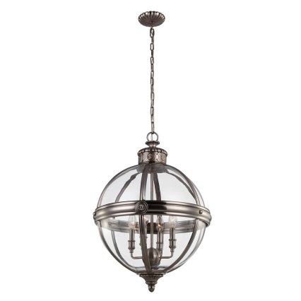 Feiss - Luster na lancu ADAMS 4xE14/60W/230V bronzana