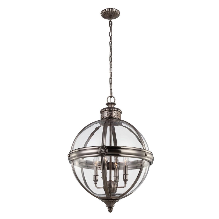 Feiss - Luster na lancu ADAMS 4xE14/60W/230V bronzana