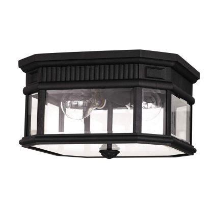 Feiss - Spoljašnja plafonjera COTSWOLD LANE 2xE27/60W/230V IP44