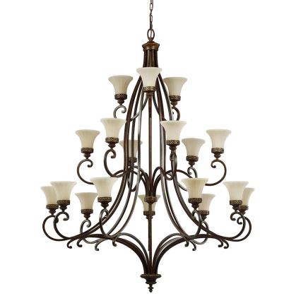 Feiss - Luster na lancu DRAWING ROOM 18xE27/60W/230V