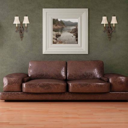 Feiss - Zidna lampa DRAWING ROOM 2xE14/60W/230V