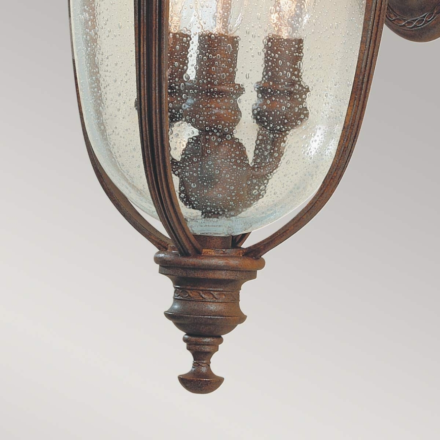 Feiss - Spoljašnja zidna lampa ENGLISH BRIDLE 3xE14/60W/230V IP44