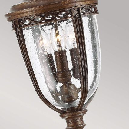 Feiss - Spoljašnja lampa ENGLISH BRIDLE 3xE14/60W/230V IP44