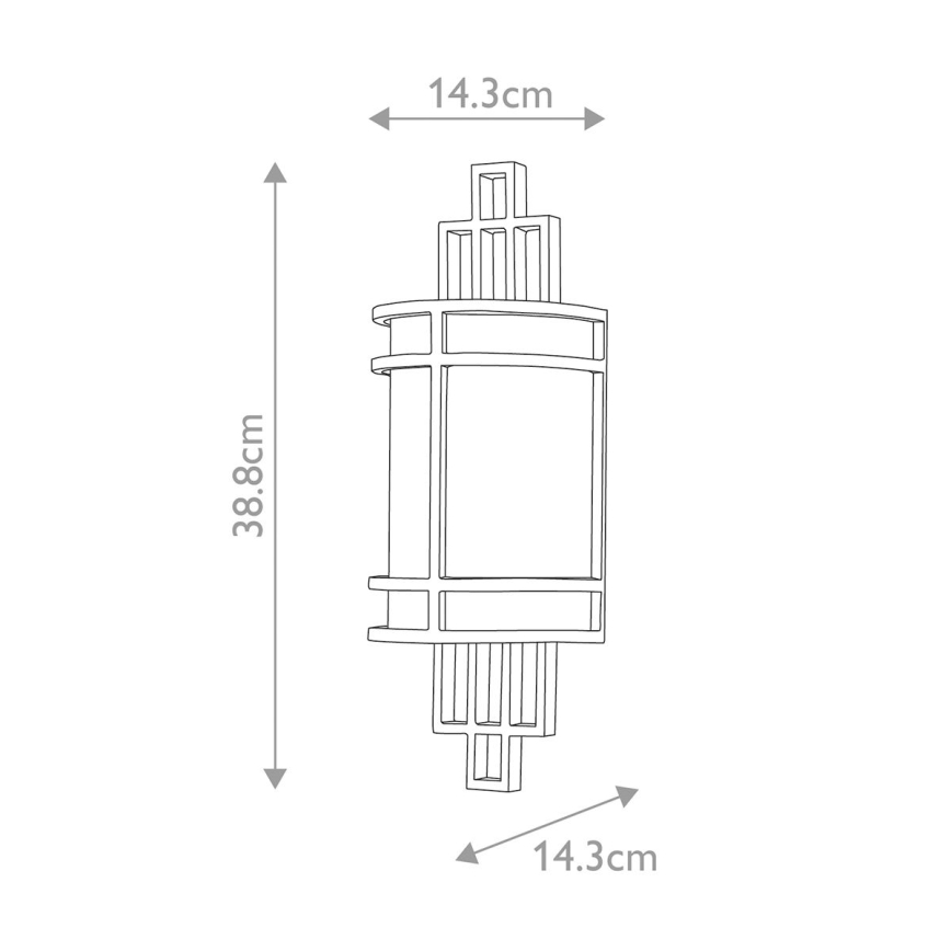 Feiss - Zidna lampa FUSION 1xE27/60W/230V