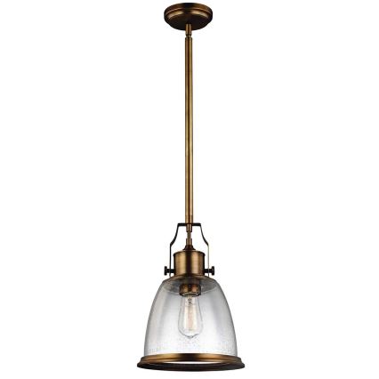 Feiss - Viseći luster HOBSON 1xE27/60W/230V bronzana