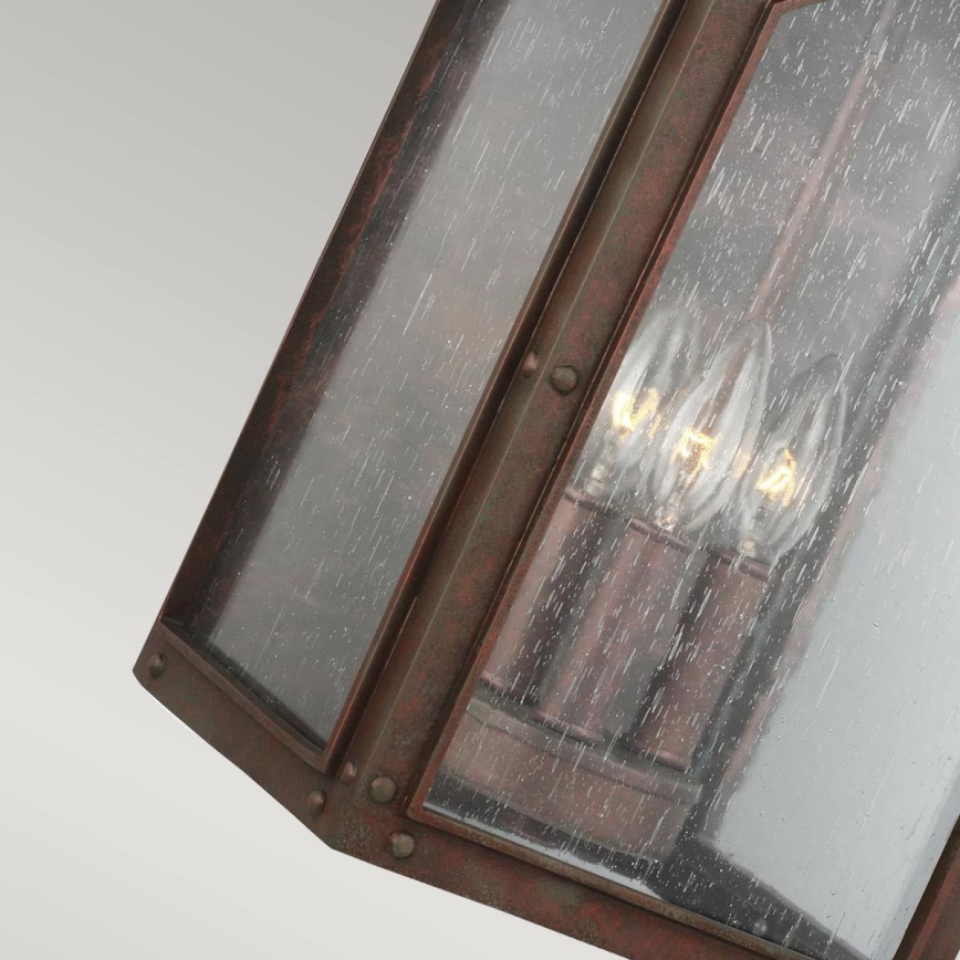 Feiss - Spoljašnja zidna lampa RANDHURST 3xE14/40W/230V IP44