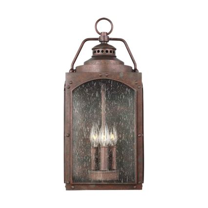 Feiss - Spoljašnja zidna lampa RANDHURST 3xE14/40W/230V IP44