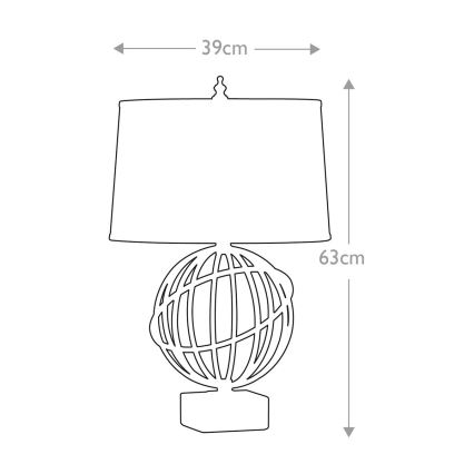 Feiss - Stona lampa SPENCER 1xE27/60W/230V