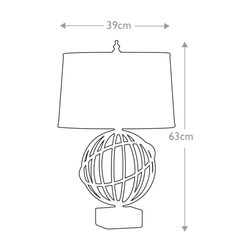 Feiss - Stona lampa SPENCER 1xE27/60W/230V