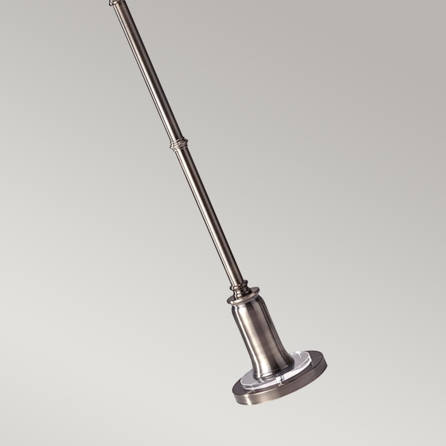 Feiss - Podna lampa STATEROOM 2xE27/60W/230V srebrno