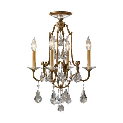 Feiss - Luster na lancu VALENTINA 4xE14/60W/230V