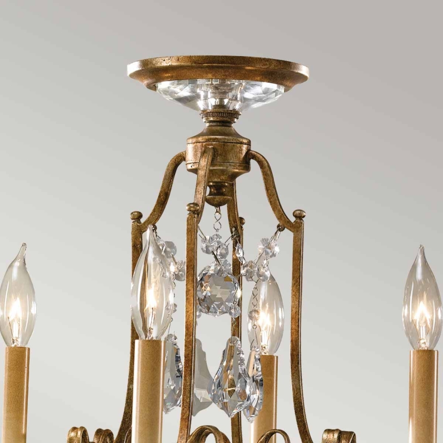 Feiss - Luster na lancu VALENTINA 4xE14/60W/230V