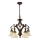 Feiss - Luster na lancu DRAWING ROOM 5xE27/60W/230V