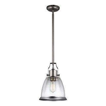 Feiss - Viseći luster HOBSON 1xE27/60W/230V srebrno