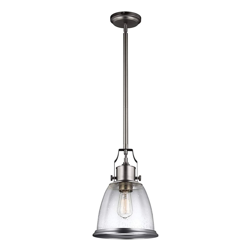 Feiss - Viseći luster HOBSON 1xE27/60W/230V srebrno