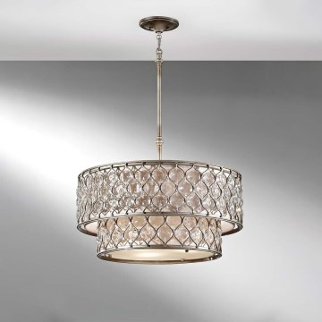 Feiss - Viseći luster LUCIA 6xE27/60W/230V
