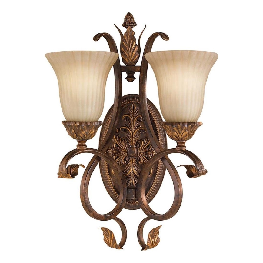 Feiss - Zidna lampa SONOMA VALLEY 2xE27/60W/230V