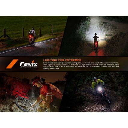 Fenix BC06R - LED Prigušivi punjivi žmigavac za bicikl LED/USB IP66 90 Im 24,5 h