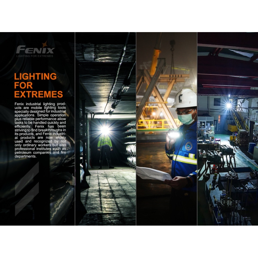 Fenix C7 - LED Prigušiva punjiva baterijska lampa 1xLED/1x21700 IP68 3000 lm 68 h
