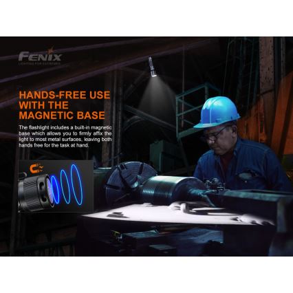 Fenix C7 - LED Prigušiva punjiva baterijska lampa 1xLED/1x21700 IP68 3000 lm 68 h