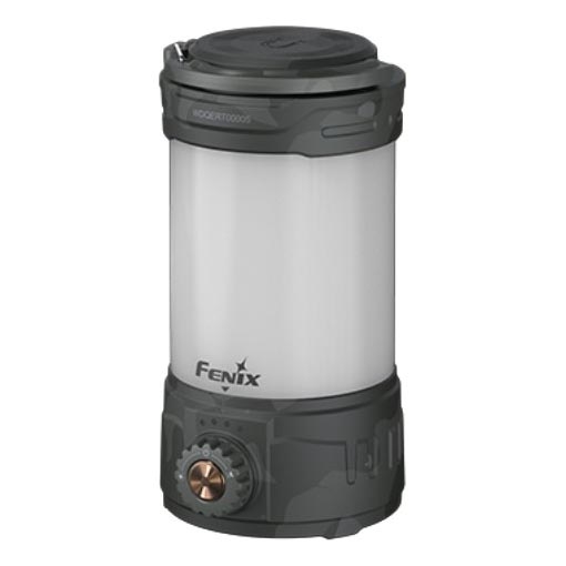 Fenix CL26RPROCAM - LED Prigušiva prenosna punjiva lampa LED/USB IP66 650 Im 408 h 5000 mAh sivo
